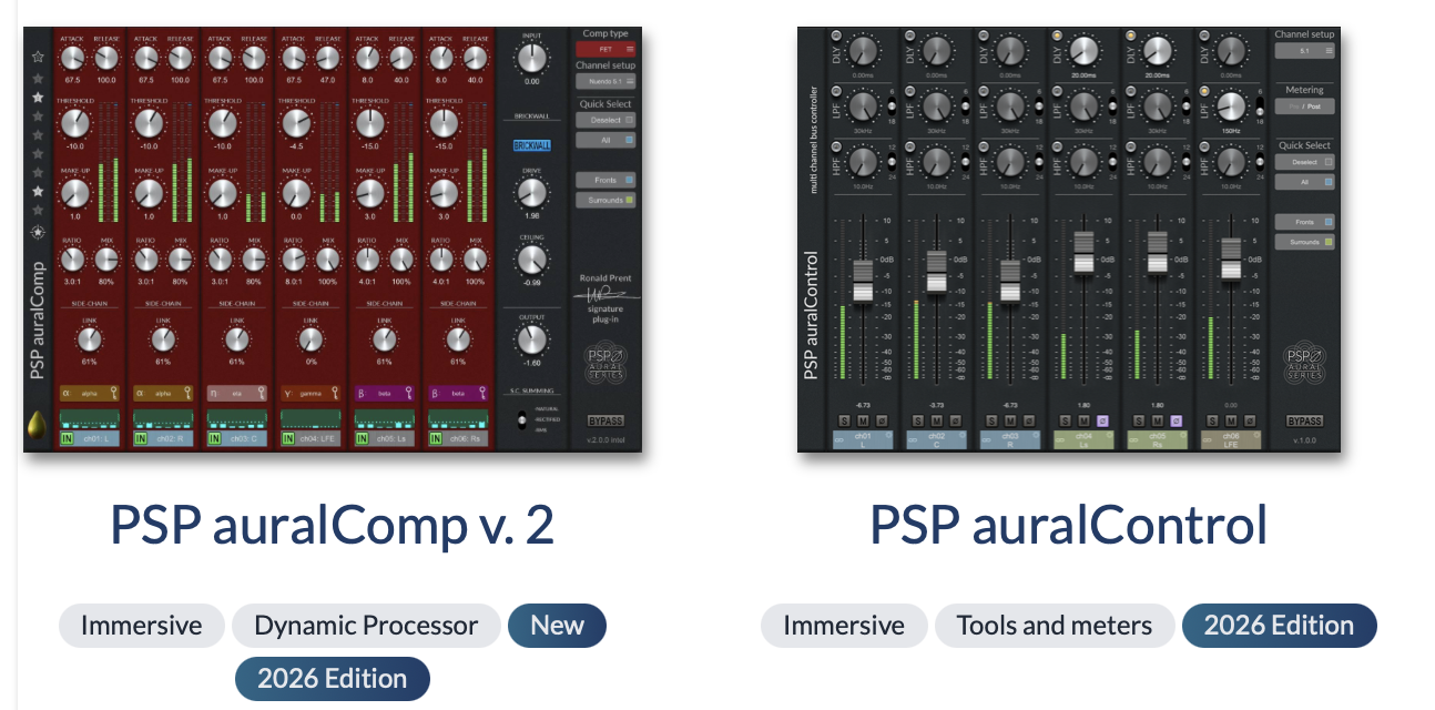 PSP Audioware Aural bundle